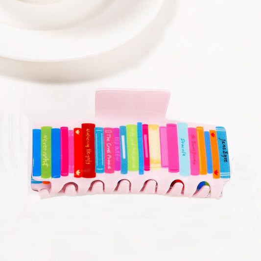 The Books Hair Clip - Pink