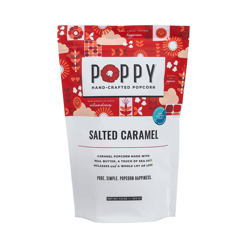Poppy Hand-Crafted Popcorn - Salted Caramel 7.5 oz