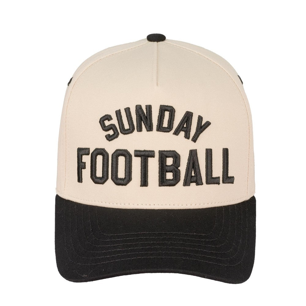 The Sunday Football Hat - Black