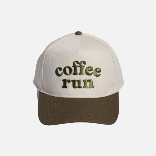 The Coffee Run Hat - Olive