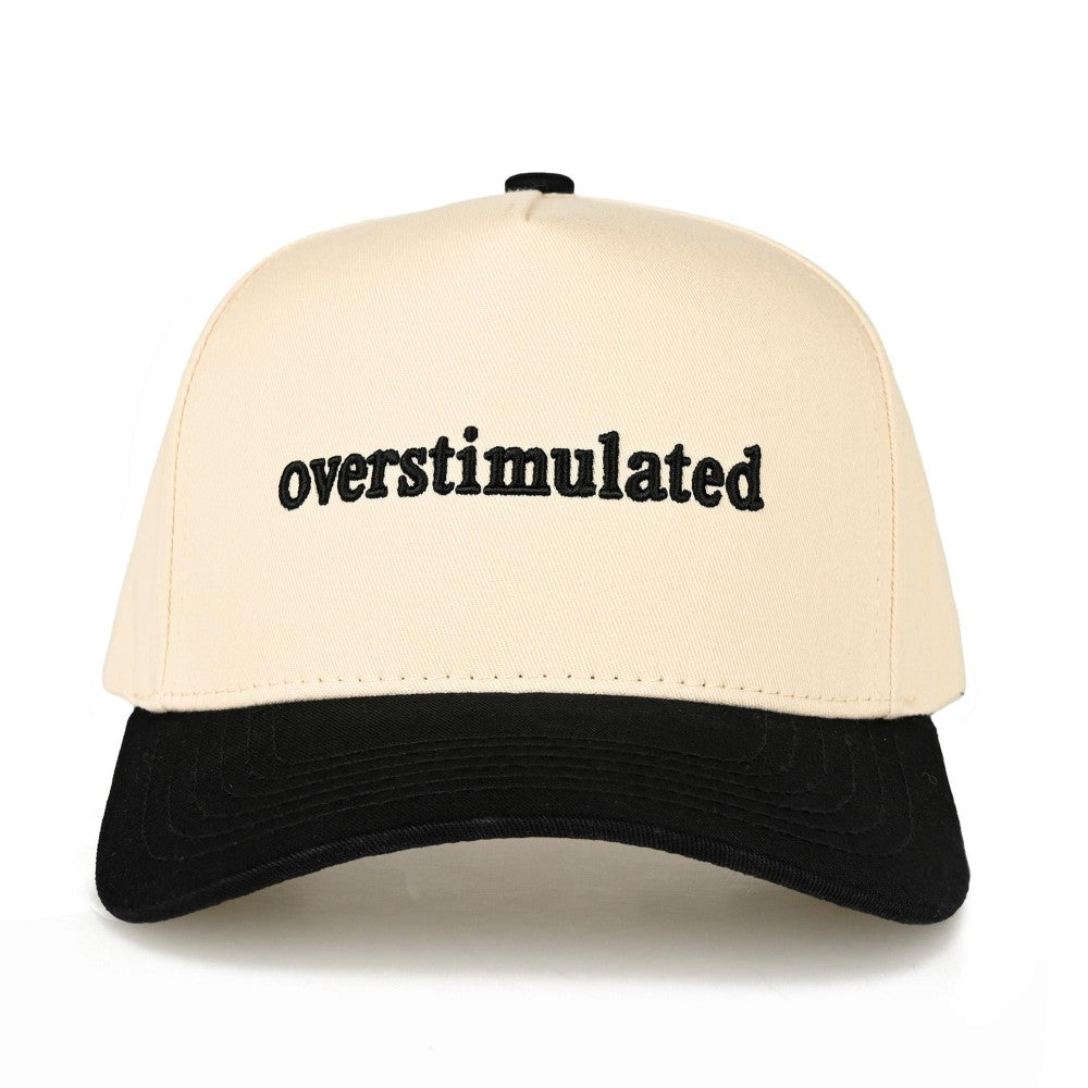 The Overstimulated Hat - Black