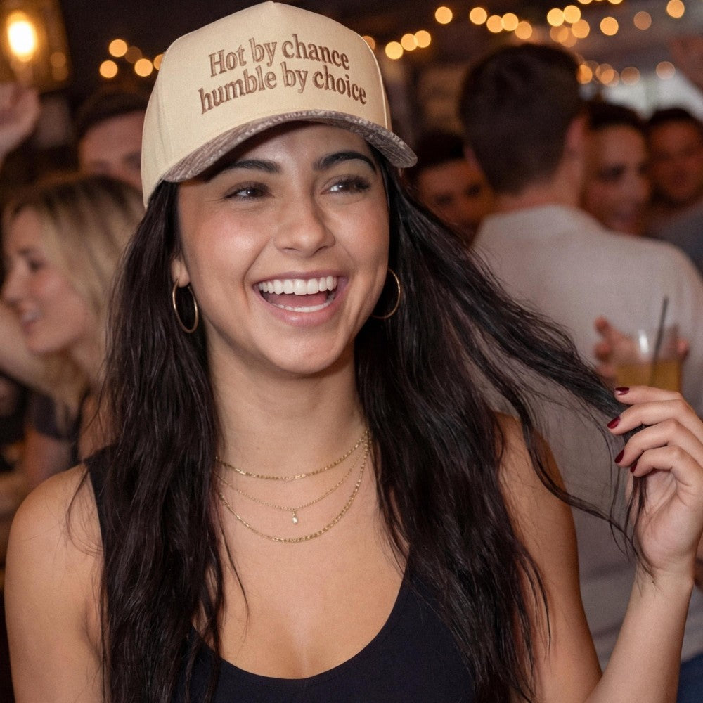 Hot By Chance Humble By Choice Hat - Camo
