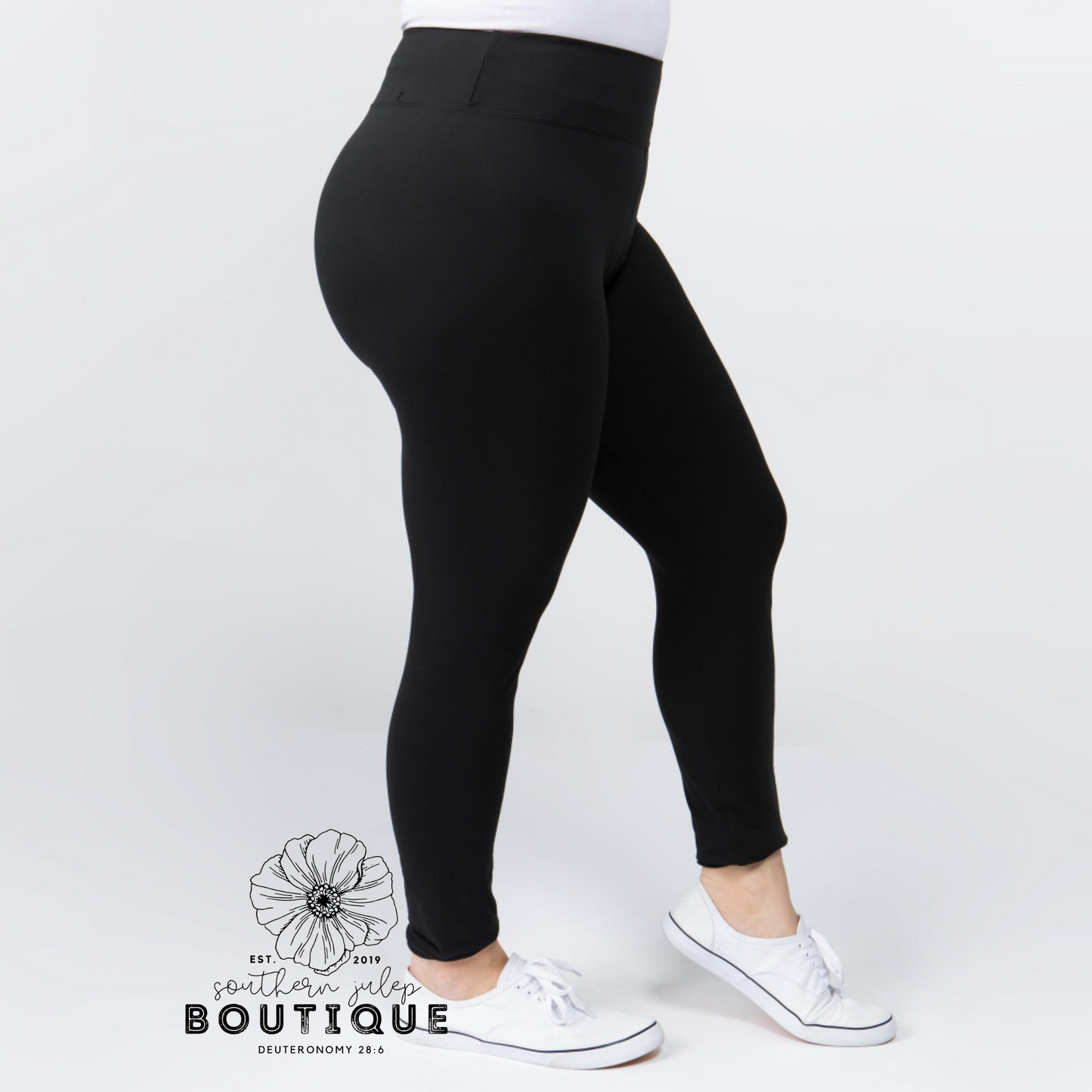 The Best Leggings Ever - Black (CURVY)