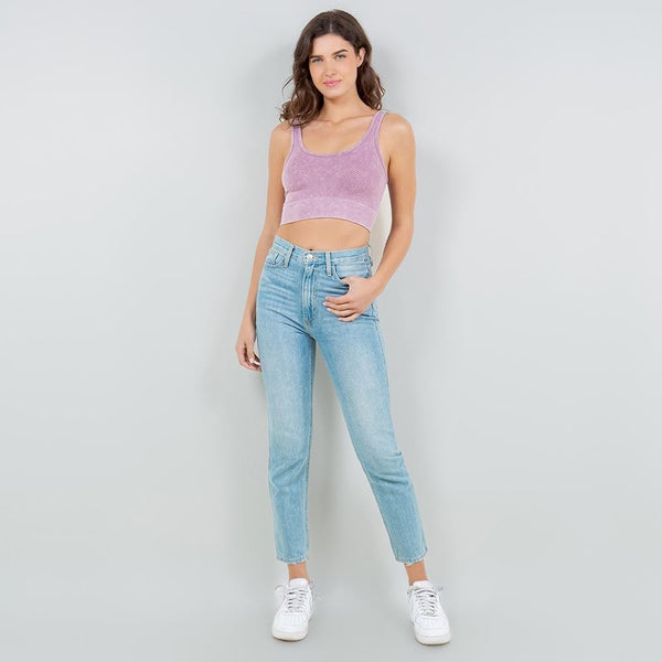 The Elaine Cropped Brami - Lavender