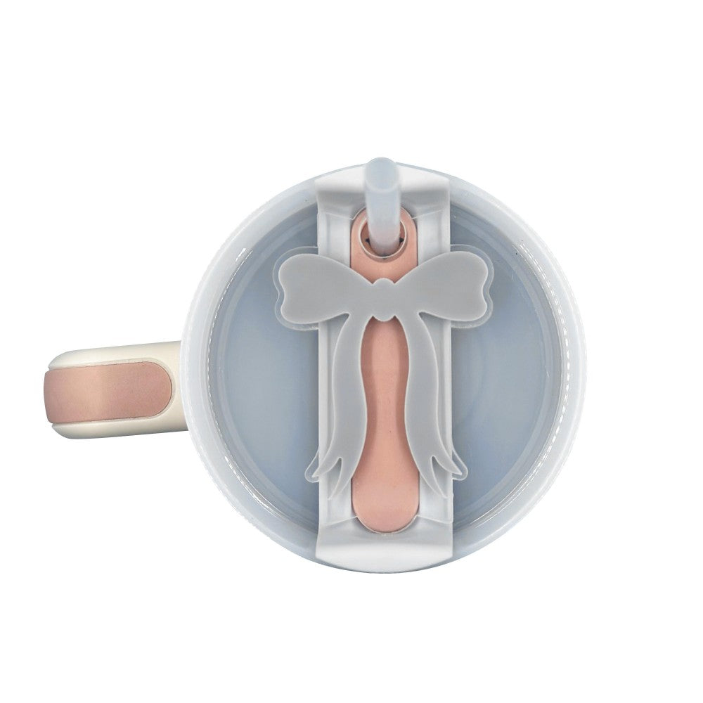 The Bow Tumbler Topper - Grey