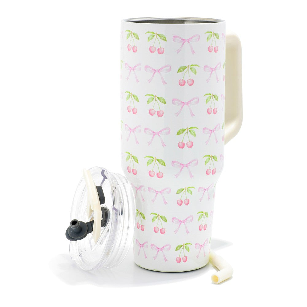 The Bows + Cherries 40oz Tumbler