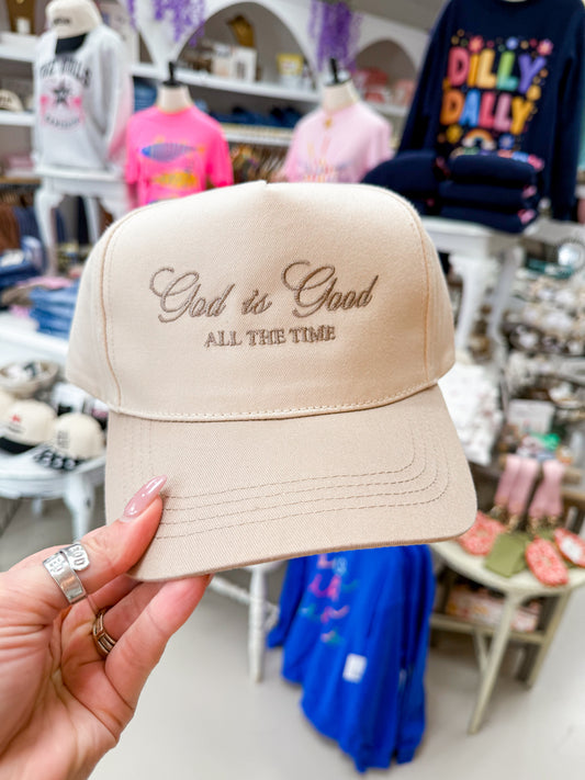 The God is Good Hat - Beige