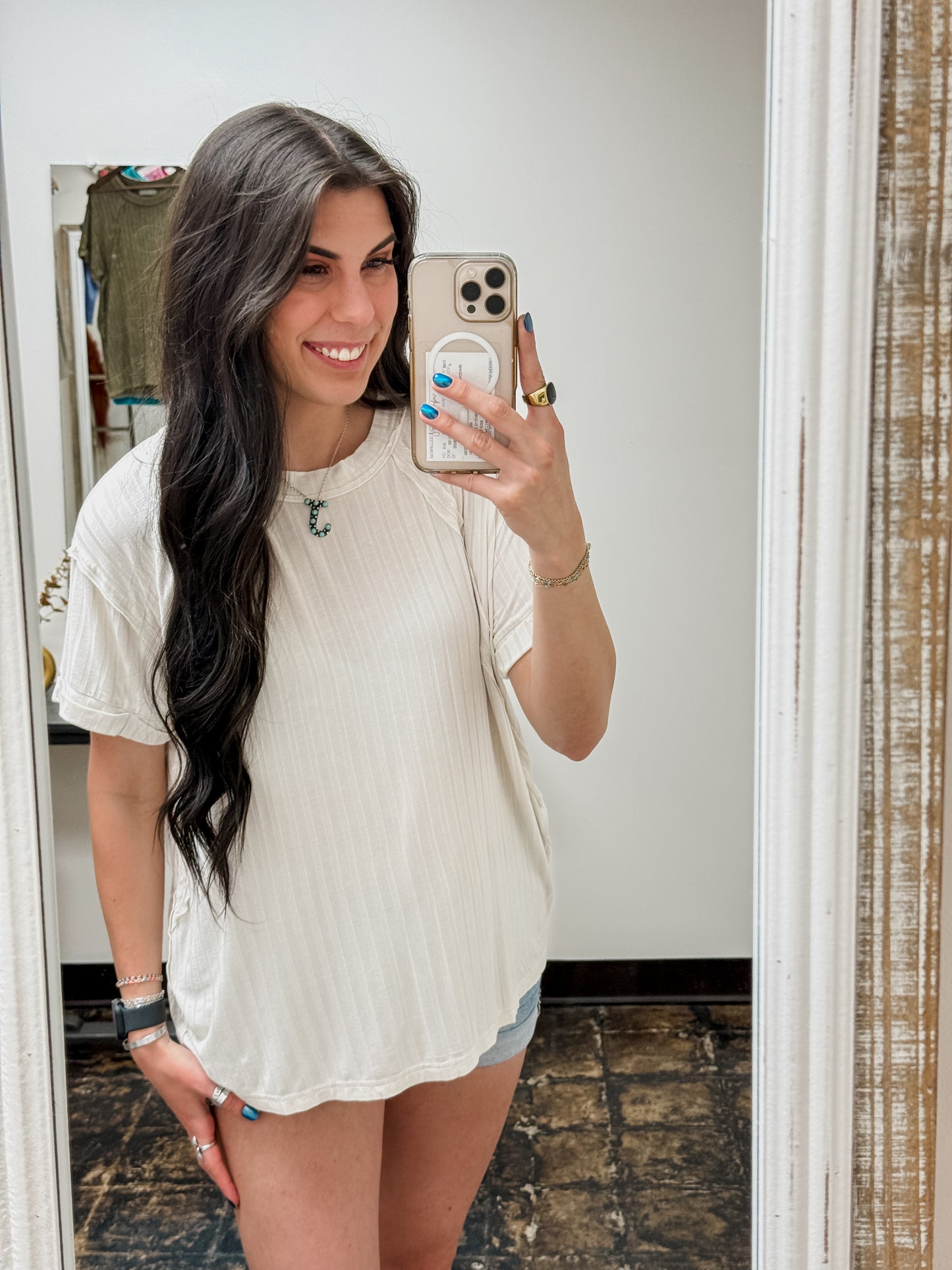 The Kiley Top - Sand Beige