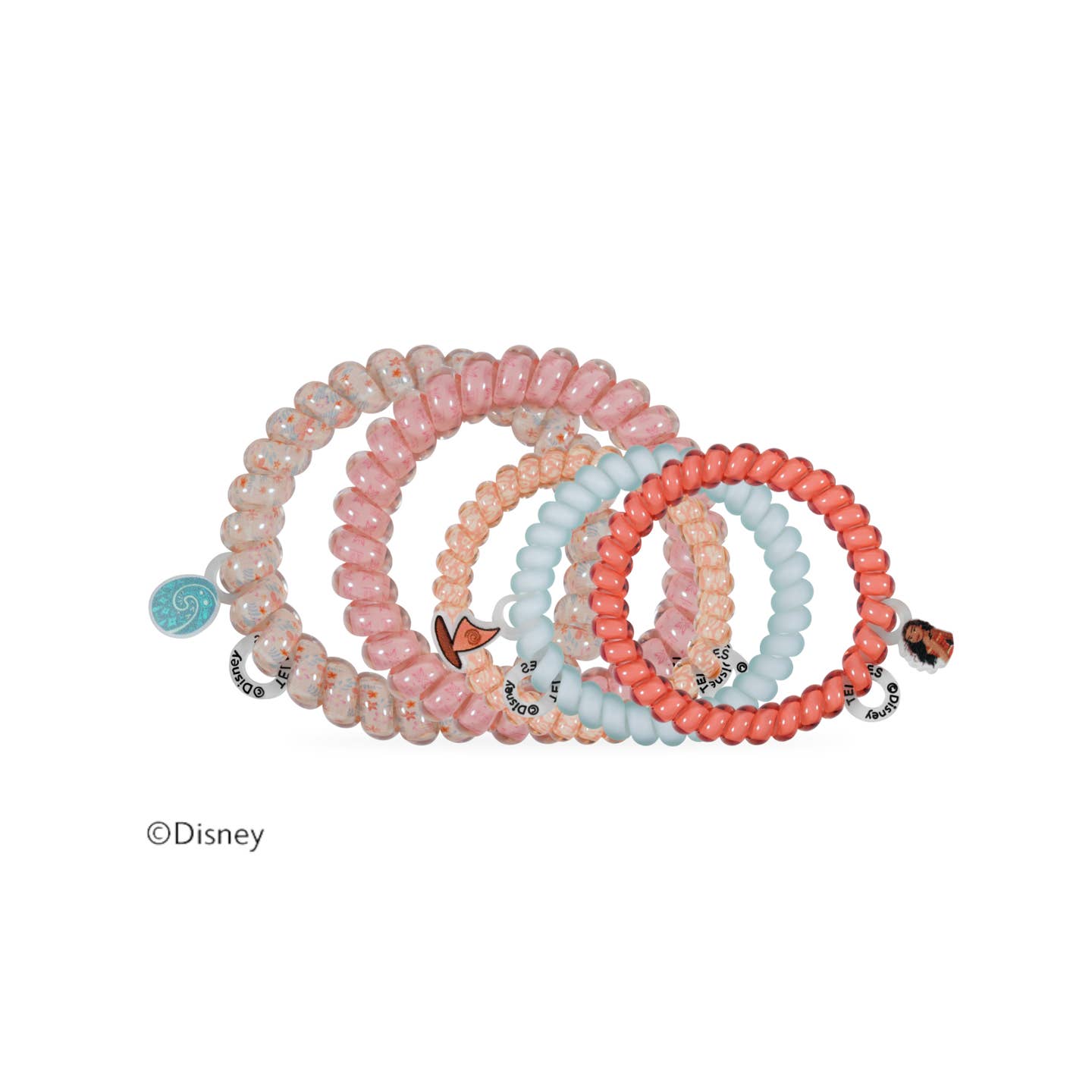 TELETIES - Mixed Hair Ties - Moana