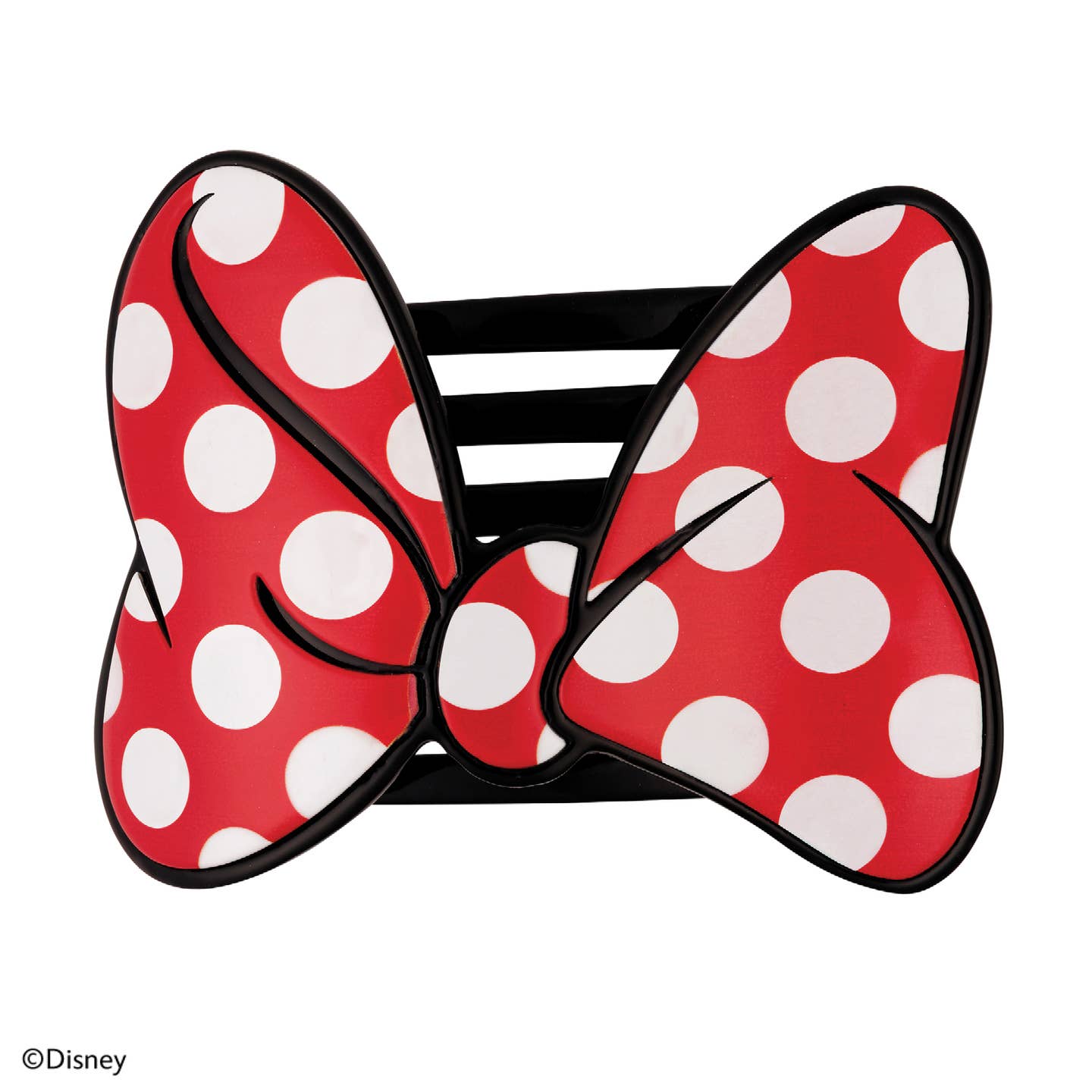 TELETIES - Large Flat Hair Clip - Disney: Minnie's Bow