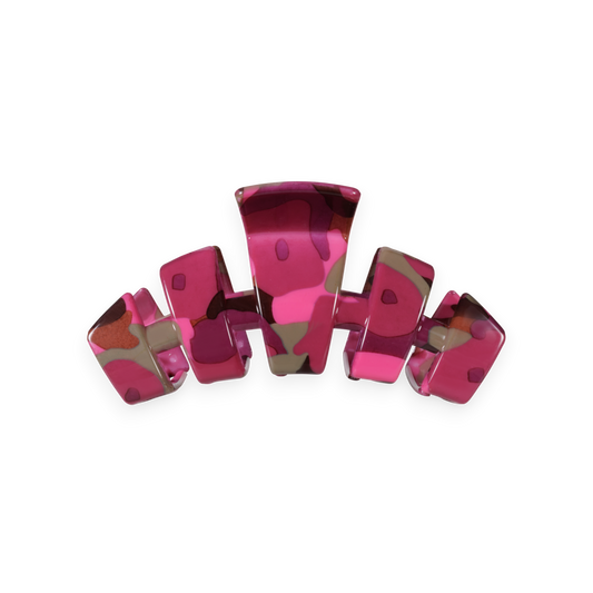 TELETIES - Classic Small Claw Clip - Garden Glam
