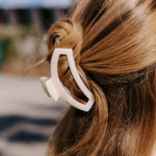 TELETIES - Open Small Hair Clip - Soft Surf