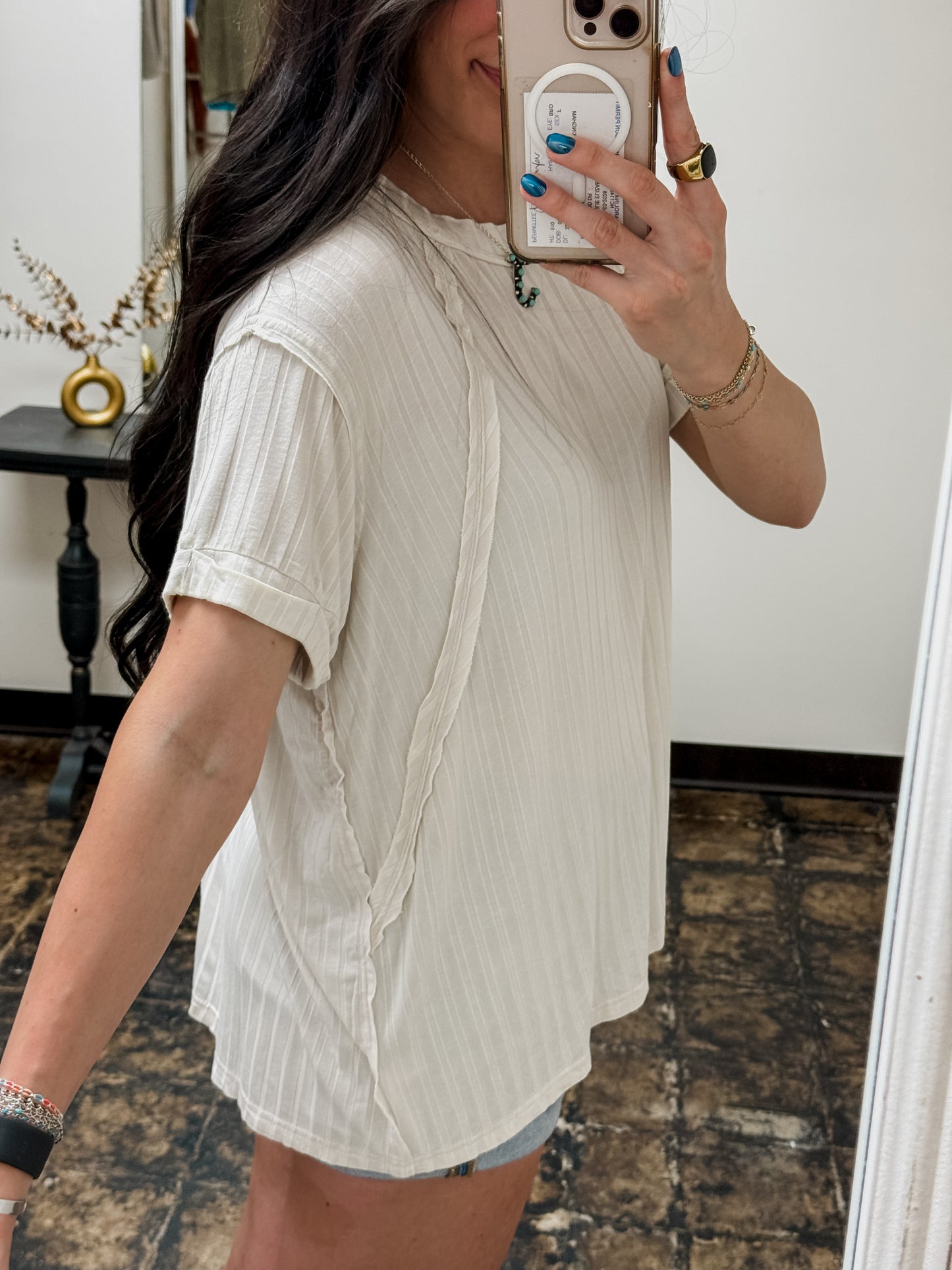 The Kiley Top - Sand Beige