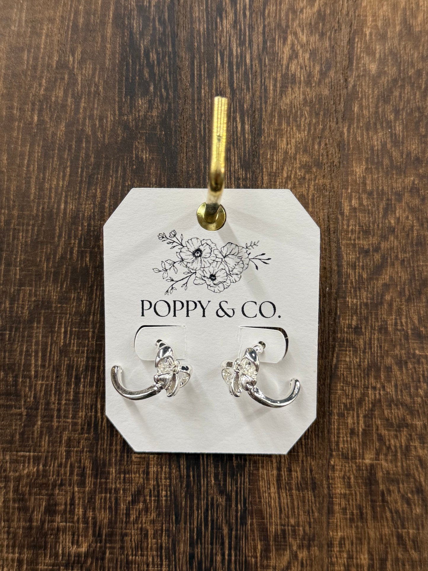 The Roselyn Earrings - Silver