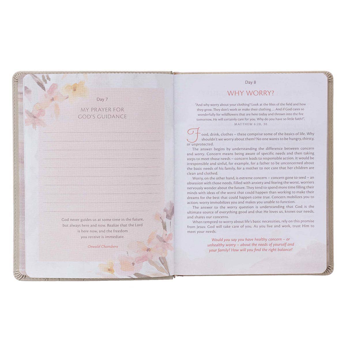 My Quiet Time Faux Leather Devotional
