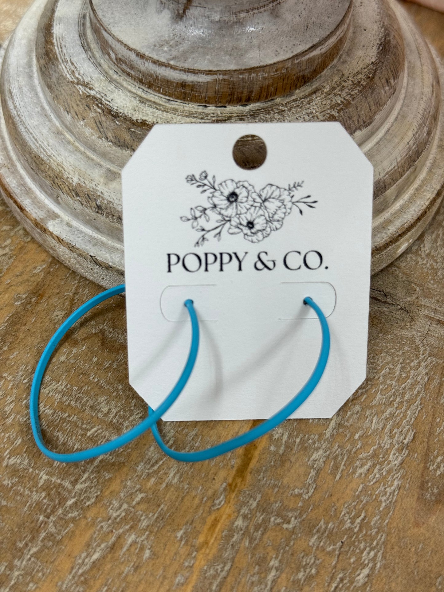 The Lyndzey Earrings - Blue