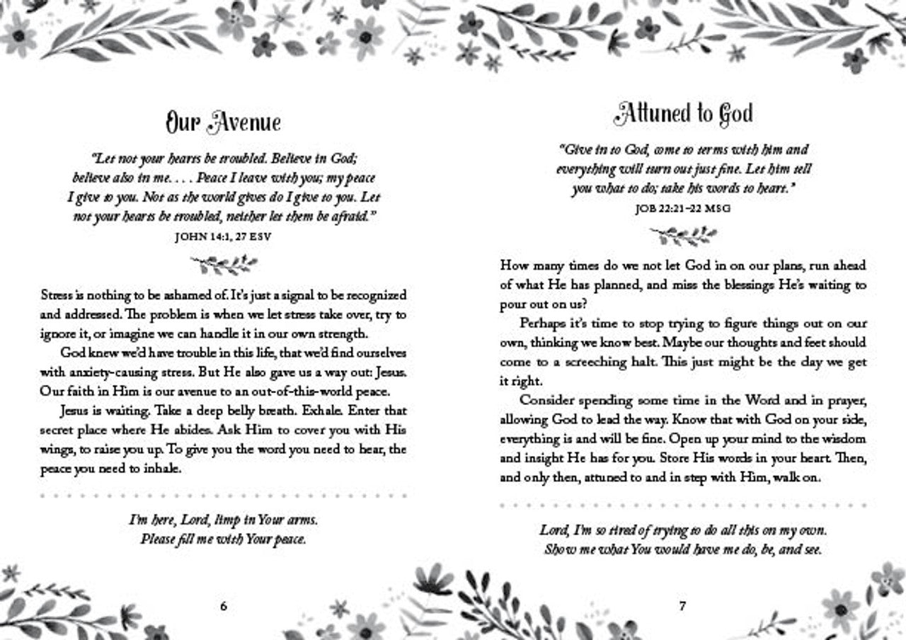 Stress Less Pray More Devotional Guide