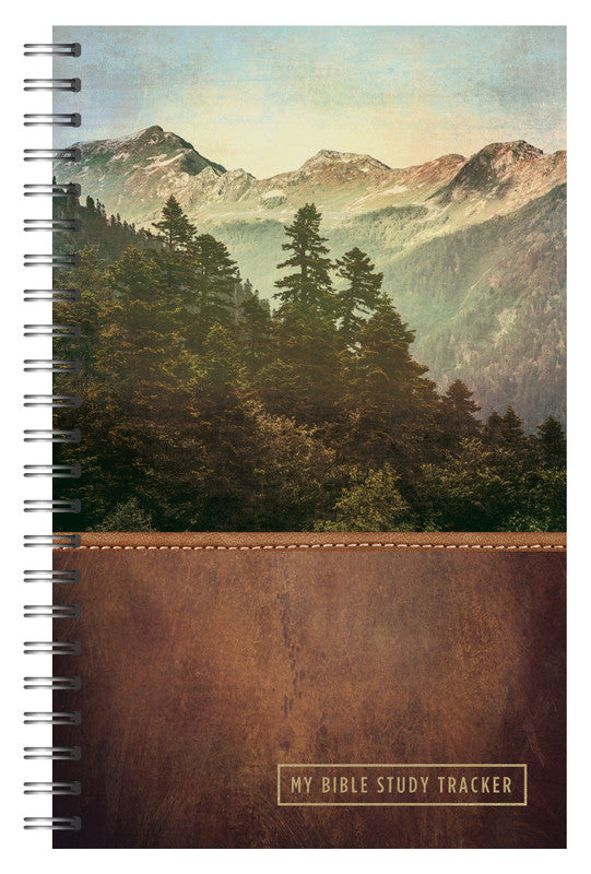 My Bible Study Tracker : Leather Forest