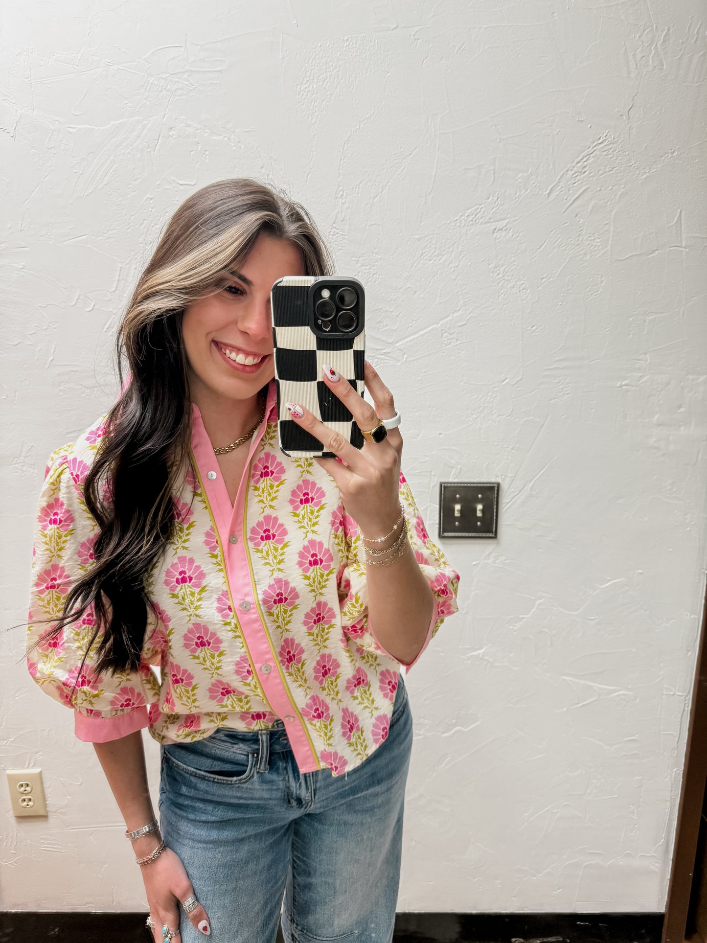 The Eloise Top - Pink