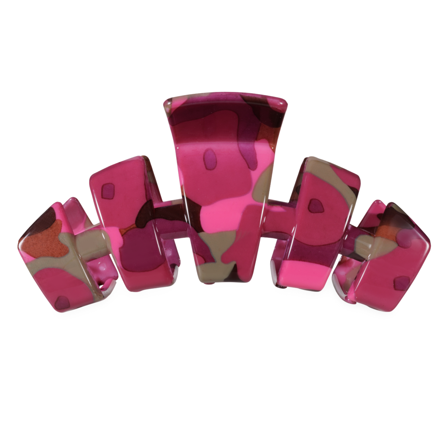 TELETIES - Classic Large Claw Clip - Garden Glam