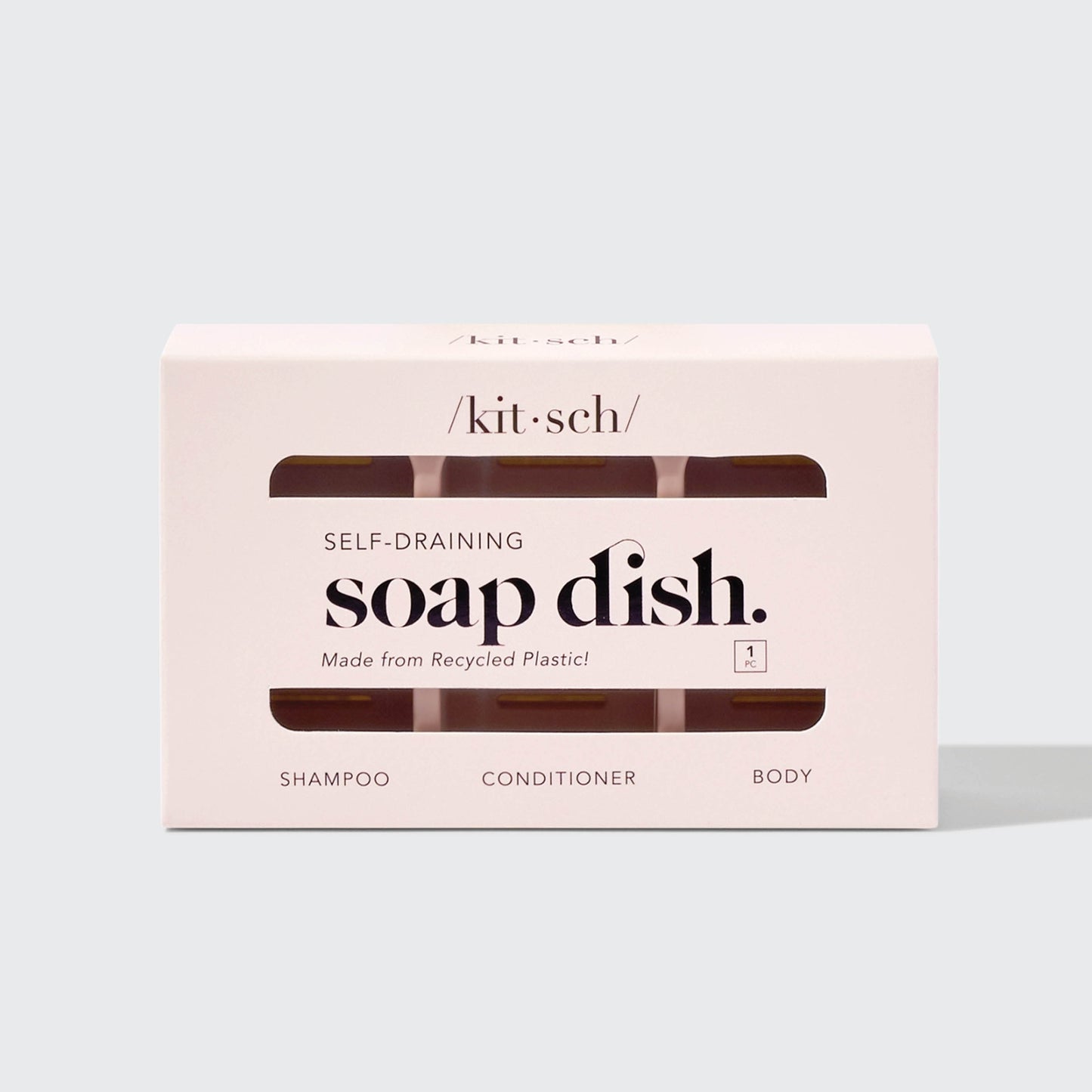 KITSCH - Self-Draining Soap Dish - Terracotta