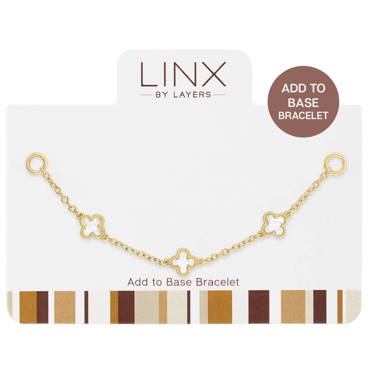 LINX - Add On - Gold Quatrefoil