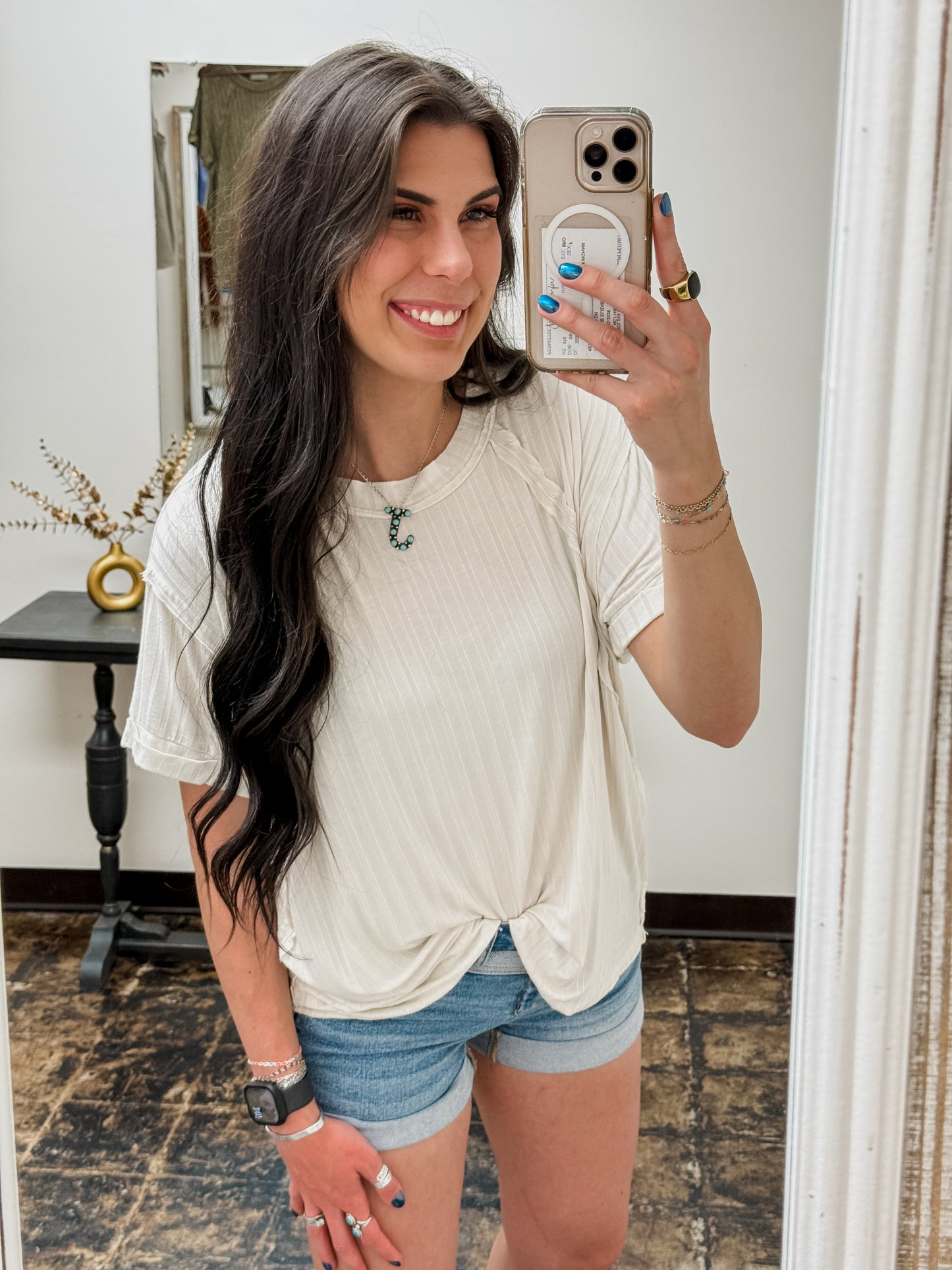 The Kiley Top - Sand Beige