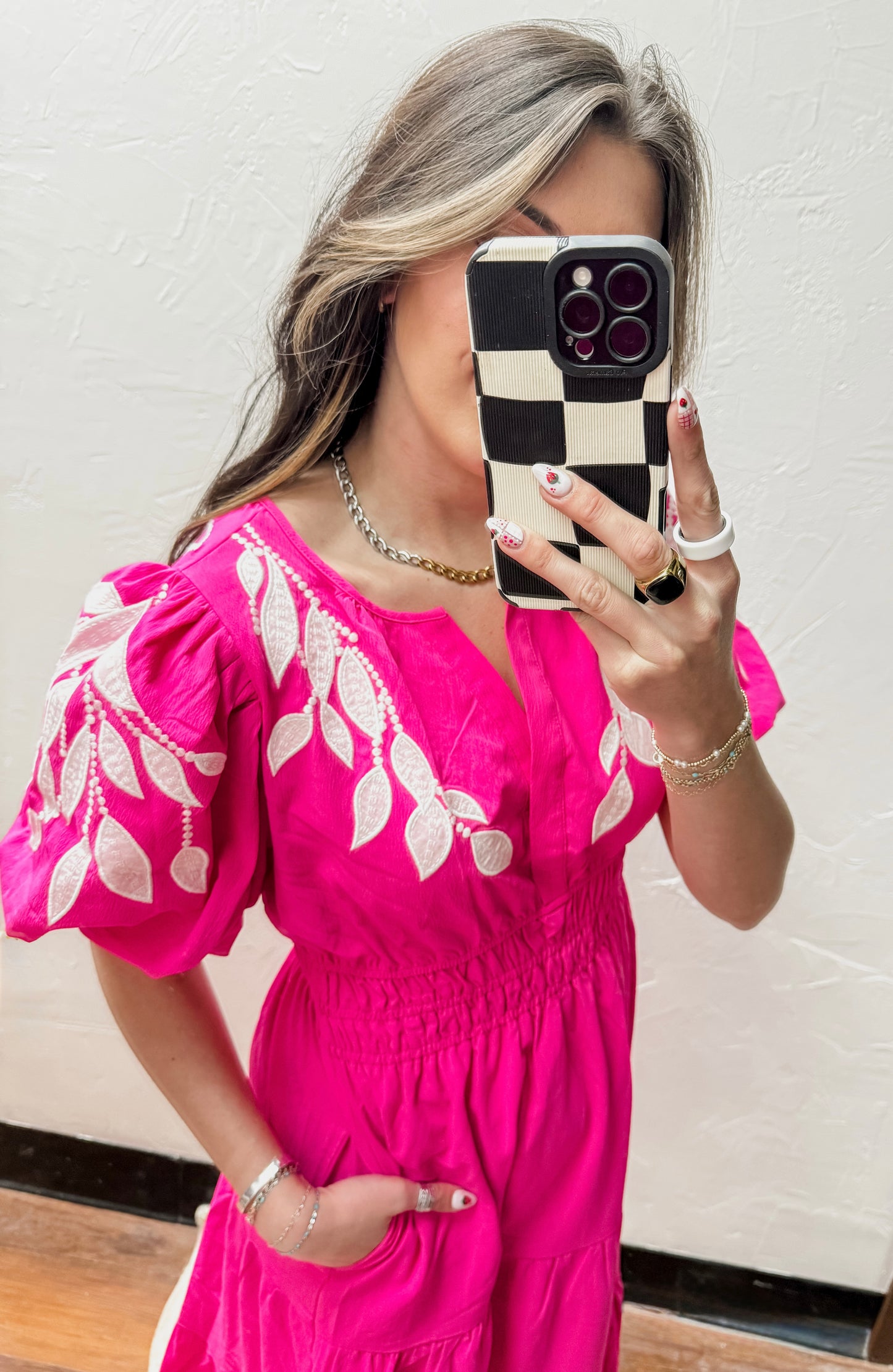 The Charli Dress - Hot Pink