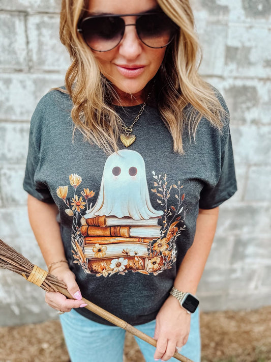 The Book Loving Boo Tee