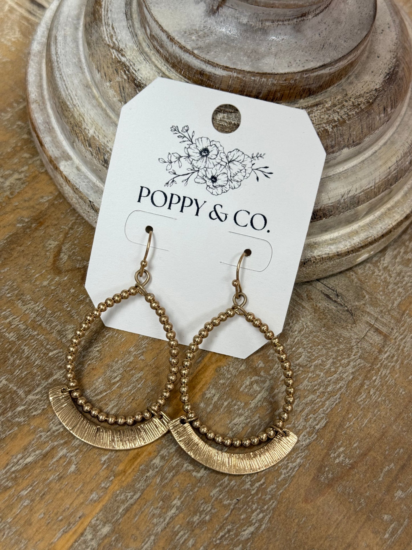 The Ria Earrings - Gold