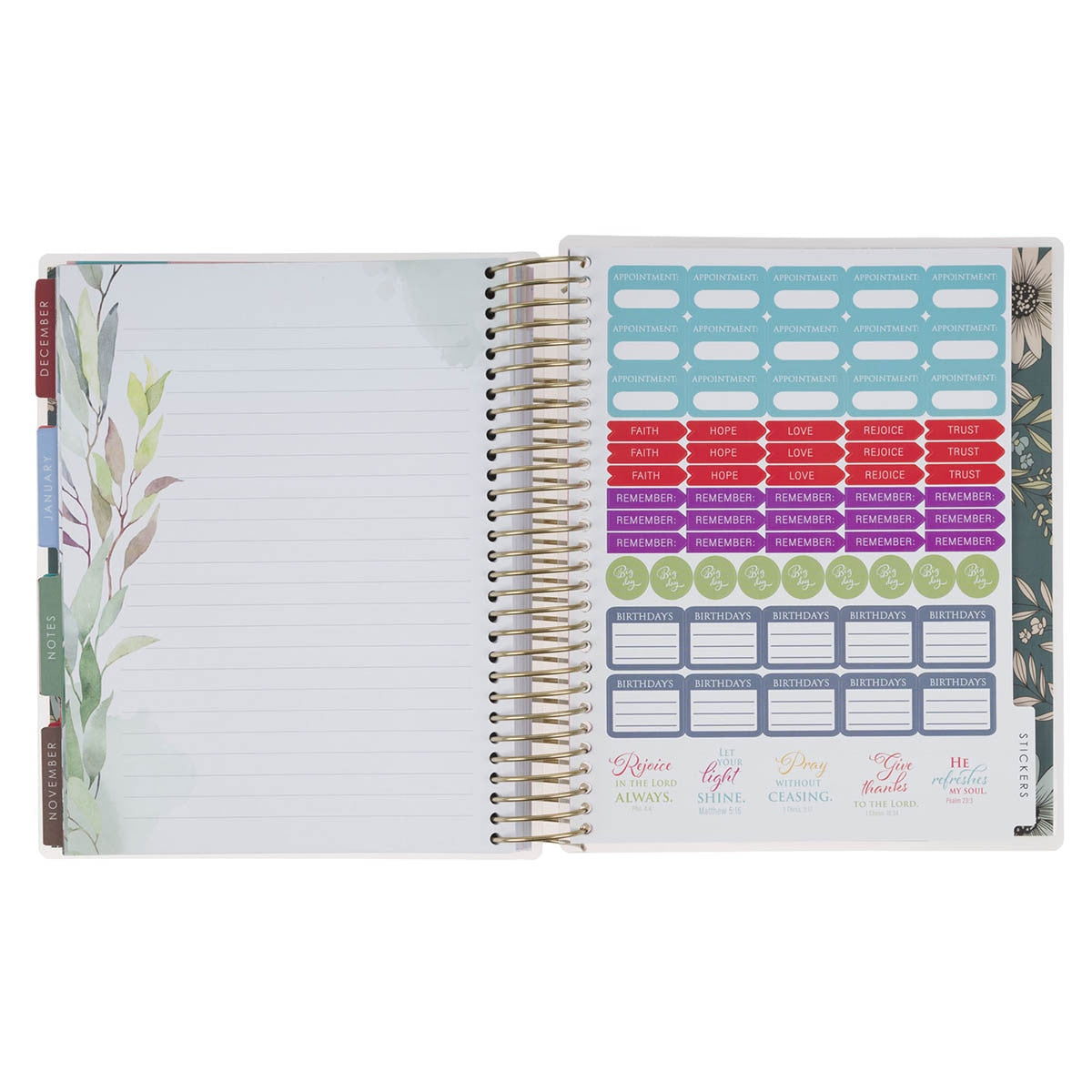 2027 Wire 18-Month Planner Be Still & Know Psalm 46:10