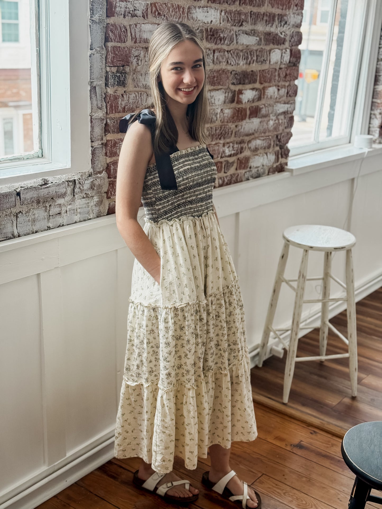 FINAL SALE - The Addison Smocked Dress