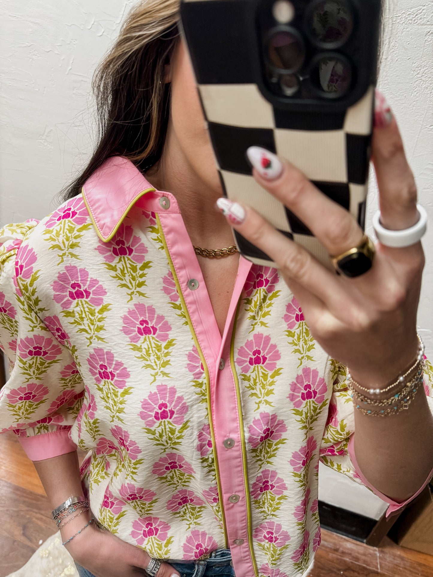 The Eloise Top - Pink