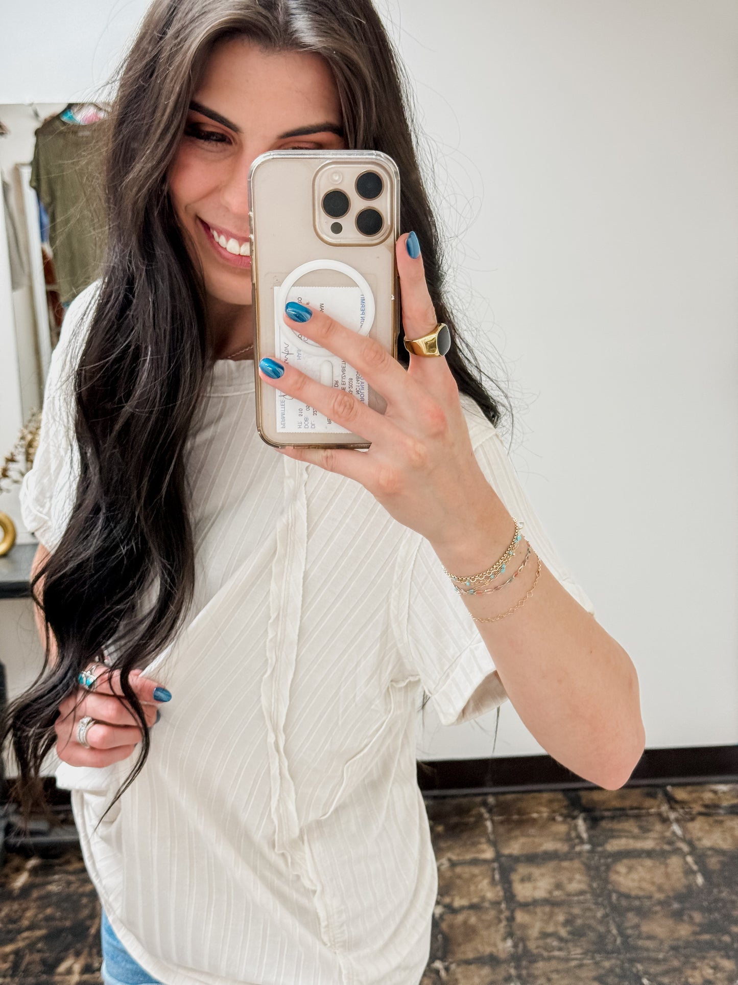 The Kiley Top - Sand Beige