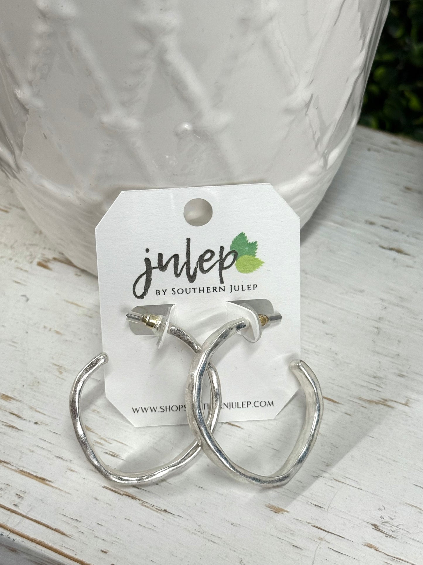 The Nixi Earrings - Silver