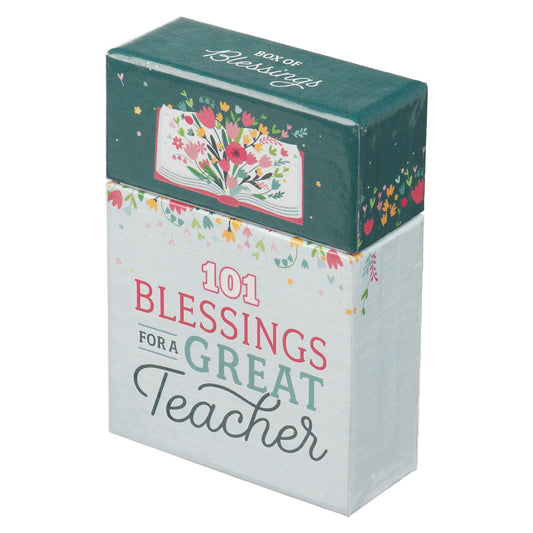 Box of Blessings For A Great Teacher
