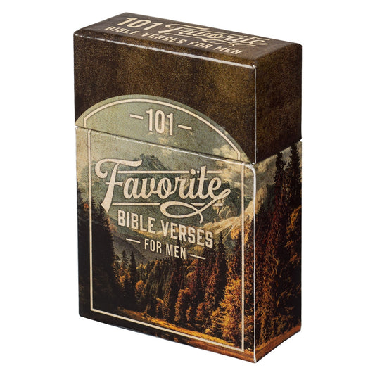 Box of Blessings 101 Favorite Bible Verses for Men