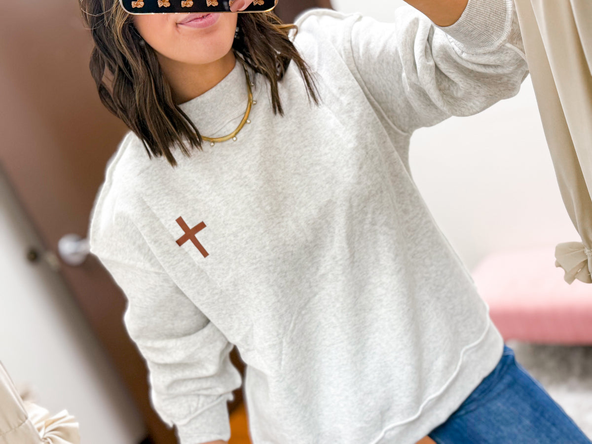 The Jesus Saves Reversible Mock Neck