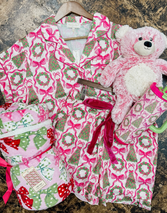 Simply Southern PJ Set - Holiday Greenery