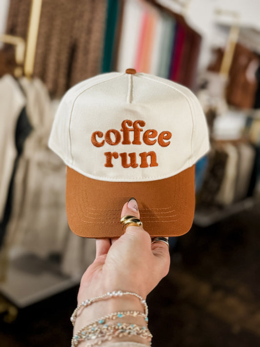 The "Coffee Run" Hat - Rust