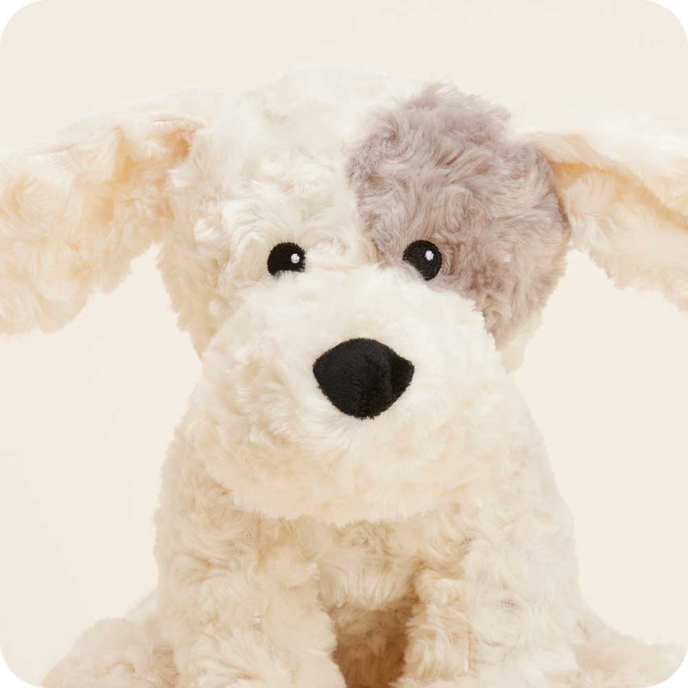 Warmies® Stuffed Animal - Patch Curly Dog