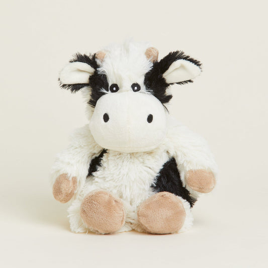Warmies® Junior Stuffed Animal - Black & White Cow