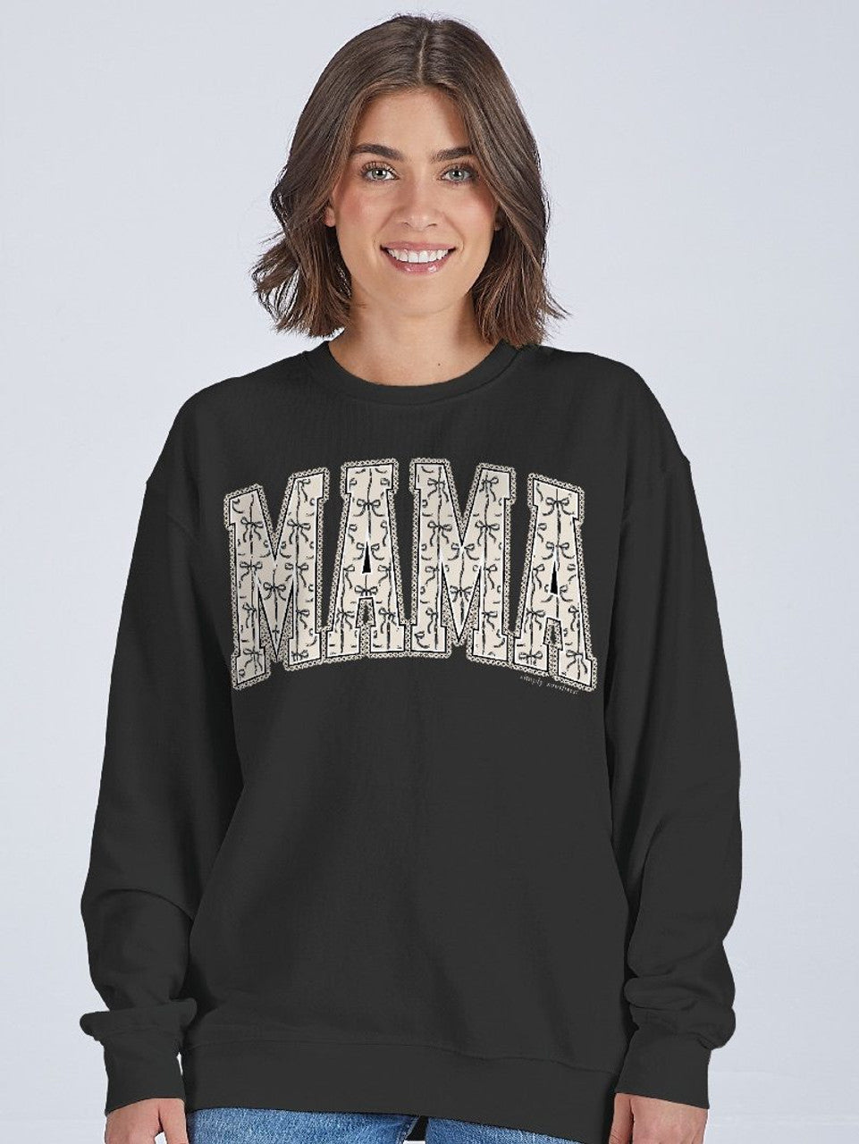 Simply Southern - Mama Bow Crewneck - 2025