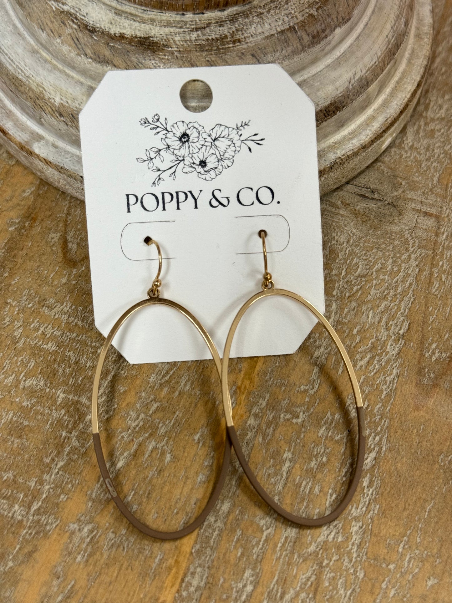 The Cassiopeia Earrings - Mocha