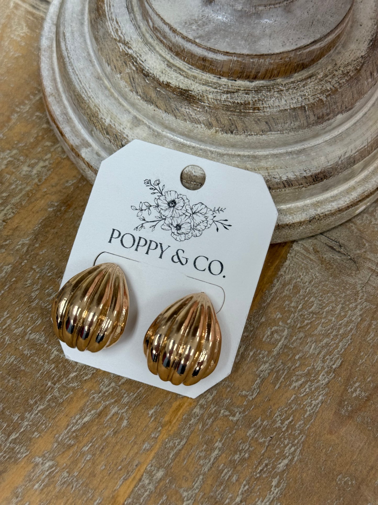 The Minka Earrings - Gold