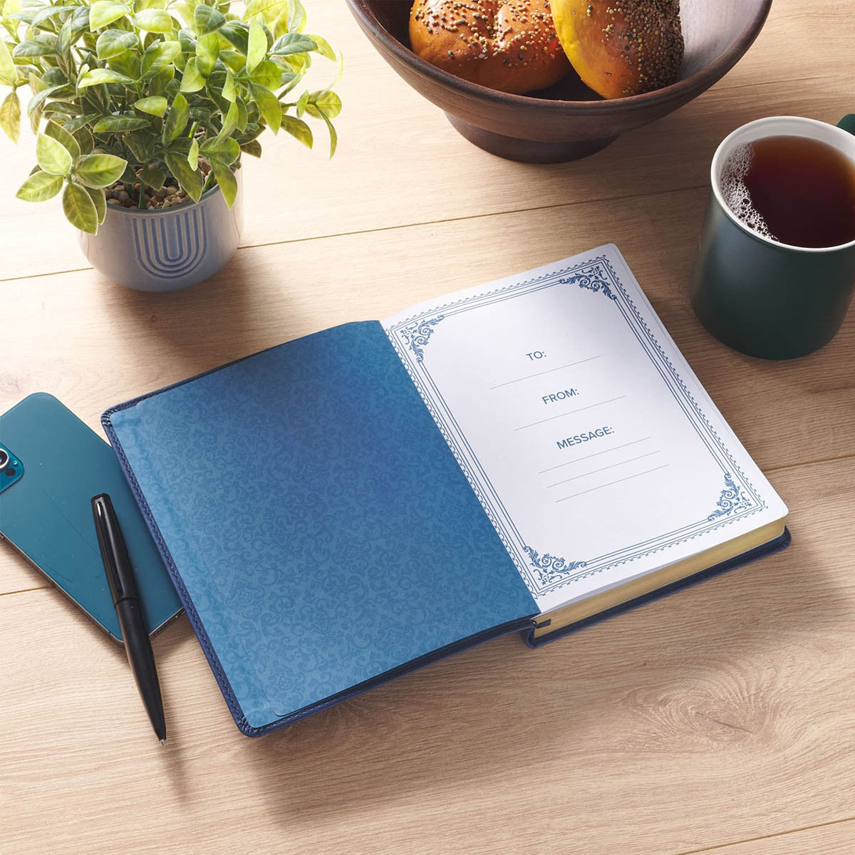 Devotional Quiet Time with God for Men Faux Leather