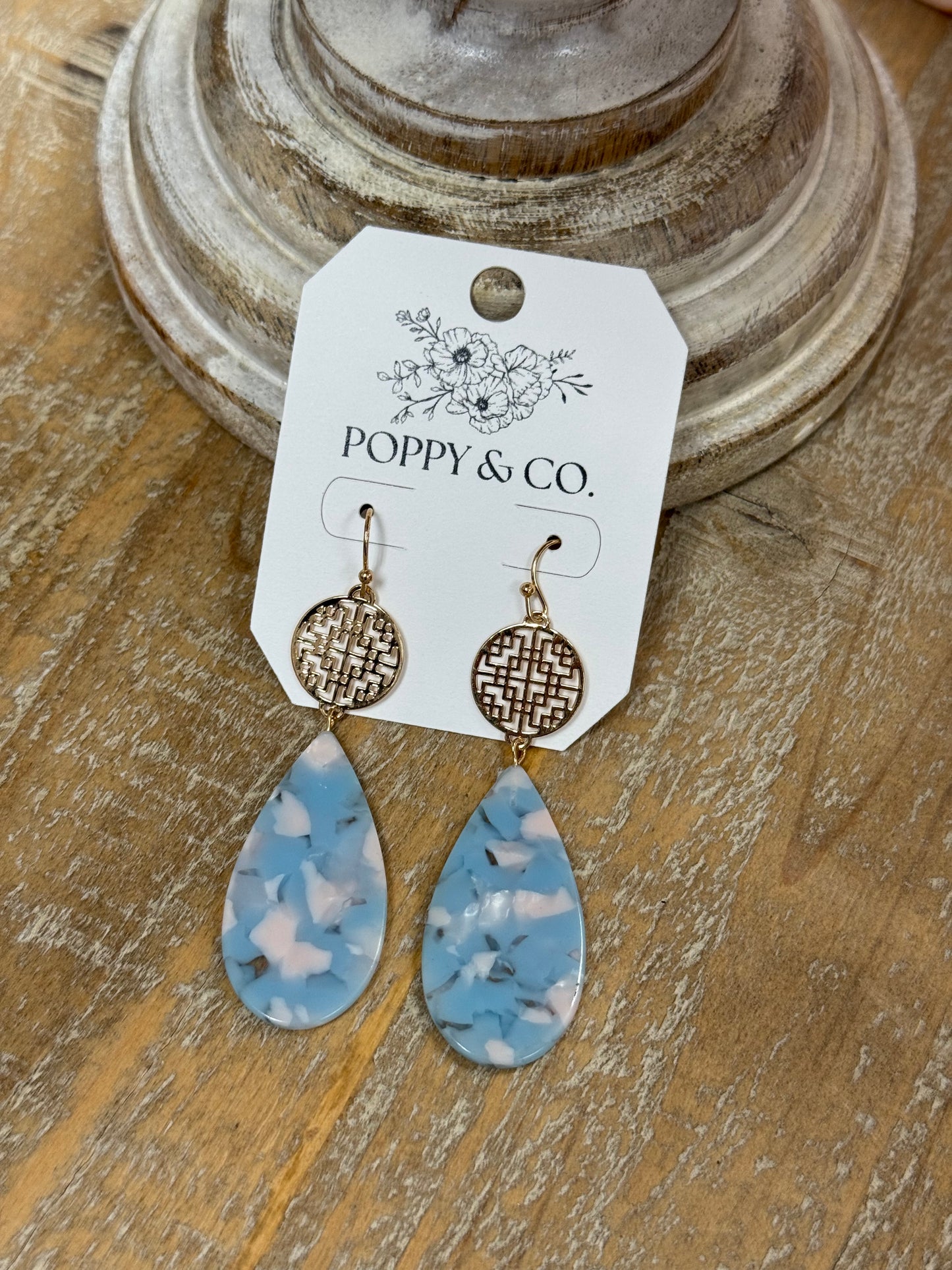 The Madge Earrings - Mint