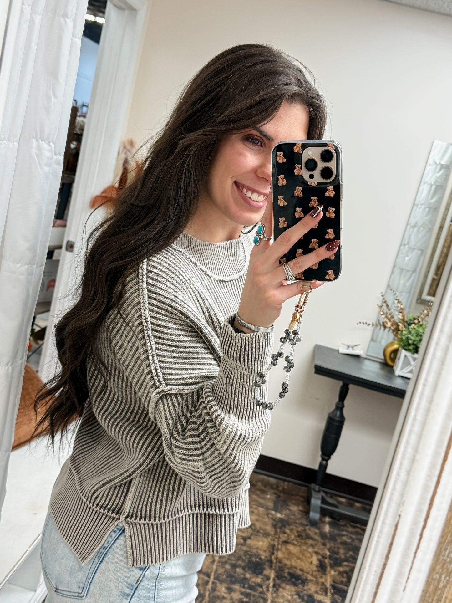 The Jolene Sweater - Mocha