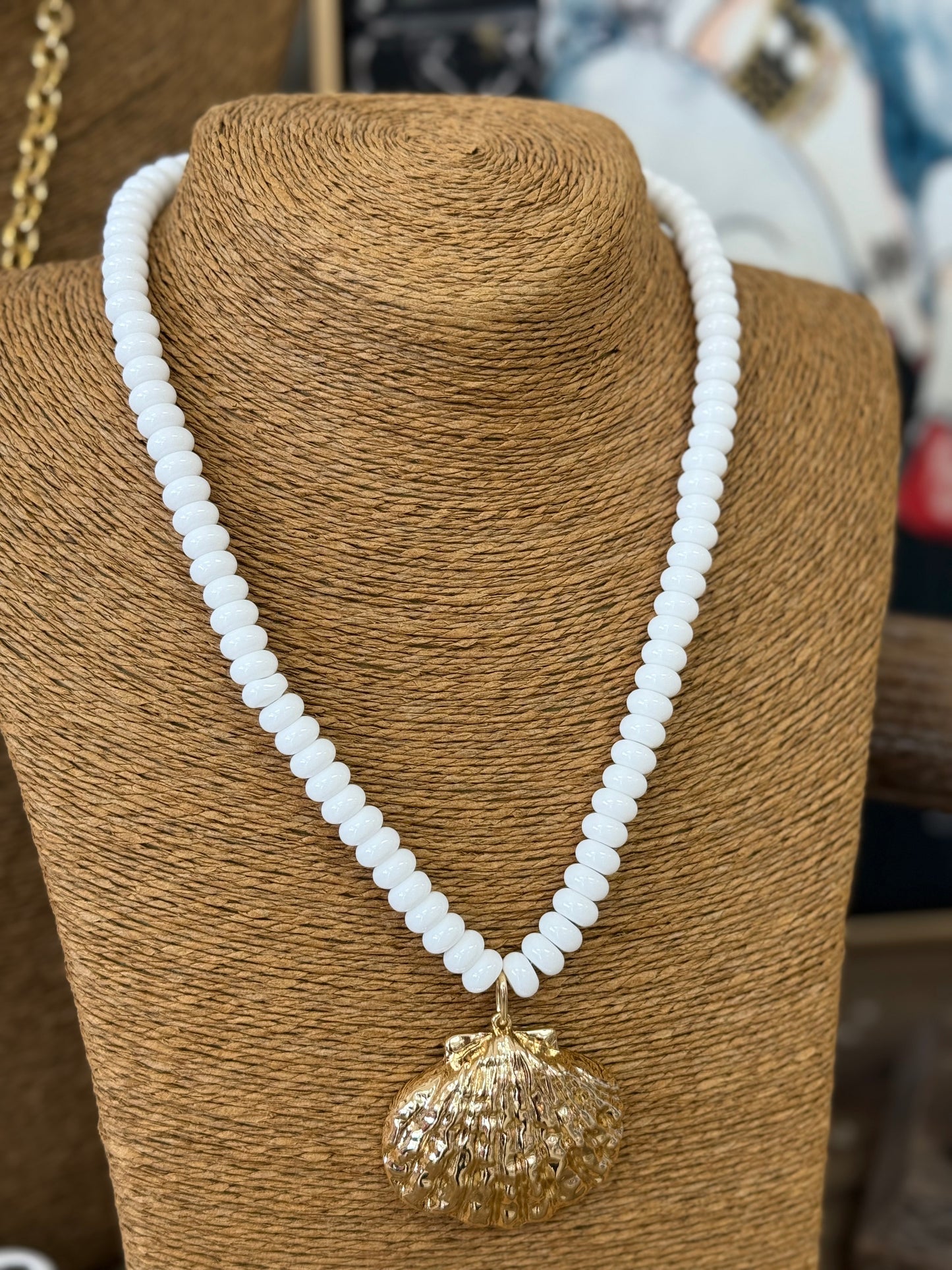 The Shelley Necklace - White