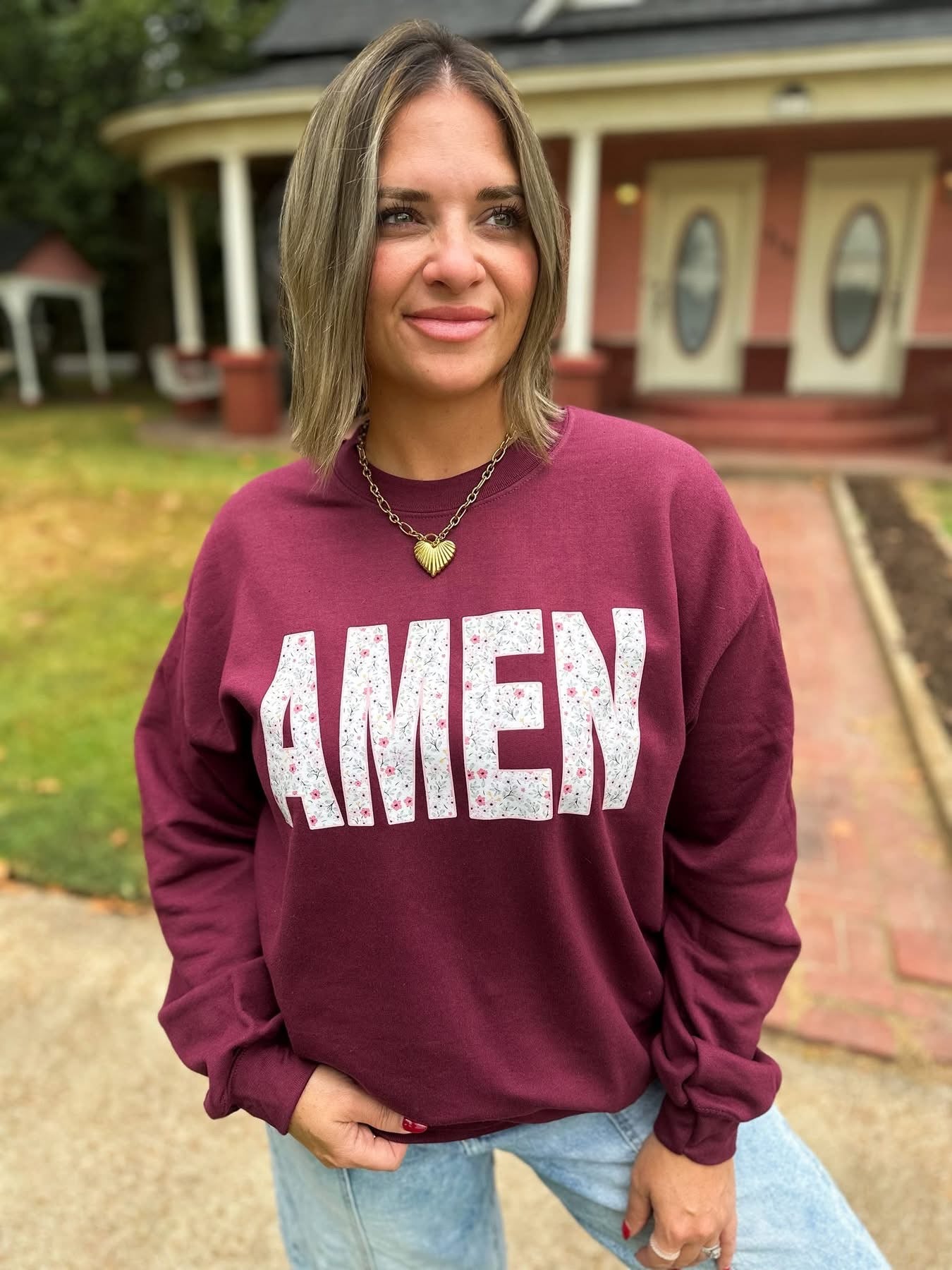 The Amen Floral Sweatshirt